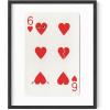 imageHAUS AND HUES Heart Wall Art  Retro Heart Poster Ideal for Themed Decor Cute Dorm Posters 12x16 UnframedCard