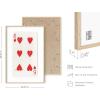 imageHAUS AND HUES Heart Wall Art  Retro Heart Poster Ideal for Themed Decor Cute Dorm Posters 12x16 UnframedCard