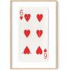imageHAUS AND HUES Heart Wall Art  Retro Heart Poster Ideal for Themed Decor Cute Dorm Posters 12x16 UnframedCard