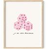 imageHAUS AND HUES Heart Wall Art  Retro Heart Poster Ideal for Themed Decor Cute Dorm Posters 12x16 UnframedDice Art