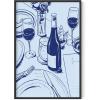 imageHAUS AND HUES Heart Wall Art  Retro Heart Poster Ideal for Themed Decor Cute Dorm Posters 12x16 UnframedDinner Party