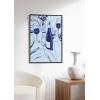 imageHAUS AND HUES Heart Wall Art  Retro Heart Poster Ideal for Themed Decor Cute Dorm Posters 12x16 UnframedDinner Party
