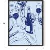 imageHAUS AND HUES Heart Wall Art  Retro Heart Poster Ideal for Themed Decor Cute Dorm Posters 12x16 UnframedDinner Party