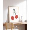 imageHAUS AND HUES Heart Wall Art  Retro Heart Poster Ideal for Themed Decor Cute Dorm Posters 12x16 UnframedMa Cherie