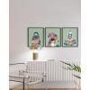 imageHAUS AND HUES Laundry Set of 312quotx16quot  Framed Black