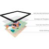 imageHAUS AND HUES Laundry Set of 312quotx16quot  Framed Black