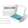 imageHAUS AND HUES Palm Springs Art Wall Decor  Made in the USA  Unframed 12x16 California HouseAerial Surf