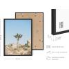 imageHAUS AND HUES Palm Springs Art Wall Decor  Made in the USA  Unframed 12x16 California HouseDesert