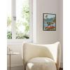 imageHAUS AND HUES Palm Springs Art Wall Decor  Made in the USA  Unframed 12x16 California HouseVintage Car