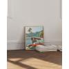imageHAUS AND HUES Palm Springs Art Wall Decor  Made in the USA  Unframed 12x16 California HouseVintage Car