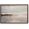 imageHAUS AND HUES Sailboat Wall Art  Vintage and Modern Frame Wall Art Collection Nautical wall art Landscape and Antique Inspired Pieces for Every Room Walnut Frame 8x10River