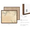 imageHAUS AND HUES Sailboat Wall Art  Vintage and Modern Frame Wall Art Collection Nautical wall art Landscape and Antique Inspired Pieces for Every Room Walnut Frame 8x10Jasmine