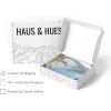 imageHAUS AND HUES Sailboat Wall Art  Vintage and Modern Frame Wall Art Collection Nautical wall art Landscape and Antique Inspired Pieces for Every Room Walnut Frame 8x10Enckell