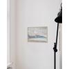 imageHAUS AND HUES Sailboat Wall Art  Vintage and Modern Frame Wall Art Collection Nautical wall art Landscape and Antique Inspired Pieces for Every Room Walnut Frame 8x10Nice