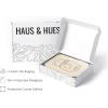 imageHAUS AND HUES Scandinavian Wall Art  Neutral Artwork for Walls Circles Line Decor Minimalist Abstract Mid Century Decor Framed Beige 24x36Scribble
