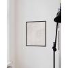 imageHAUS AND HUES Scandinavian Wall Art  Neutral Artwork for Walls Circles Line Decor Minimalist Abstract Mid Century Decor Framed Beige 24x36Wood Lines