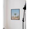 imageHAUS AND HUES Summer Ocean Surf Poster  Coastal Surboard Scene Wall Art  Made in the USA  Unframed 12x16 Aerial SurfDesert