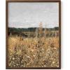 imageHAUS AND HUES Tuscany Wall Art  Frame Wall Art Collection for Bedroom and Country Decor Vintage Elegance French Charm and Timeless Tuscany Landscapes Walnut Frame 8x10Field