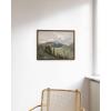 imageHAUS AND HUES Tuscany Wall Art  Frame Wall Art Collection for Bedroom and Country Decor Vintage Elegance French Charm and Timeless Tuscany Landscapes Walnut Frame 8x10Petrides