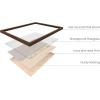 imageHAUS AND HUES Tuscany Wall Art  Frame Wall Art Collection for Bedroom and Country Decor Vintage Elegance French Charm and Timeless Tuscany Landscapes Walnut Frame 8x10Beach