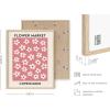 imageHAUS AND HUES Wall Art  Hippie Room Decor for Bedroom Aesthetic 12x16 inches Black Framed Premium QualityFlower Markets