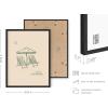 imageHAUS AND HUES Wine Wall Art  Elevate Your Space with Aesthetic Room Posters and Bar Art Wall Decor  Cocktail and Wine Art Prints for Stylish Home Bars 12x16 UnframedAntibes