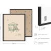 imageHAUS AND HUES Wine Wall Art  Elevate Your Space with Aesthetic Room Posters and Bar Art Wall Decor  Cocktail and Wine Art Prints for Stylish Home Bars 12x16 UnframedAntibes