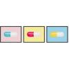 imageHAUS AND HUES Wall Art  Hippie Room Decor for Bedroom Aesthetic 12x16 inches Black Framed Premium QualityChill Pills