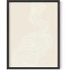 imageHaus and Hues Scandinavian Wall Art  Neutral Artwork for Walls Circles Line Art Wall Decor Minimalist Abstract Art Mid Century Wall Decor Neutral Wall Art Minimalist Wall Decor Black Frame 16x20Smoke