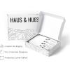 imageHAUS AND HUES Beach Posters  Set of 6 Beach Art Prints Coastal Wall Art Beige Frame 16x20Black and White