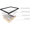 imageHAUS AND HUES Beach Posters  Set of 6 Beach Art Prints Coastal Wall Art Beige Frame 16x20Black and White