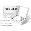 imageHAUS AND HUES Beach Posters  Set of 6 Beach Art Prints Coastal Wall Art Beige Frame 16x20Black and White