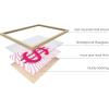 imageHAUS AND HUES Pink Posters Preppy Poster  Pink Posters for Room Aesthetic Preppy Paintings Dorm Wall Art for College Girls Cutesy Wall Decor Beige Frame 12x16Glam Money Sign