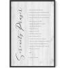 imageHAUS AND HUES The Lords Prayer Artwork  Christians Poster Religious Wall Picture Biblical Kids Prayer Poster Religious Christian Wall Art for Classroom Unframed 16x20Serenity Prayer