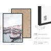 imageHaus ampamp Hues Love Wall Decor Red Love Sign  Love Wall Art Love Art Print Love Signs for Home Decor Love Word Art Self Love Posters Love Room Decor Love Installation Art Framed Black 24x36Rialto Bridge Gondola