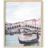 imageHaus ampamp Hues Love Wall Decor Red Love Sign  Love Wall Art Love Art Print Love Signs for Home Decor Love Word Art Self Love Posters Love Room Decor Love Installation Art Framed Black 24x36Rialto Bridge Gondola