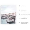 imageHaus ampamp Hues Love Wall Decor Red Love Sign  Love Wall Art Love Art Print Love Signs for Home Decor Love Word Art Self Love Posters Love Room Decor Love Installation Art Framed Black 24x36Rialto Bridge Gondola