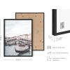 imageHaus ampamp Hues Love Wall Decor Red Love Sign  Love Wall Art Love Art Print Love Signs for Home Decor Love Word Art Self Love Posters Love Room Decor Love Installation Art Framed Black 24x36Rialto Bridge Gondola