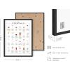 imageRipGrip Coffee Art Print  Cafe Shop and Coffee Bar Decor College Dorm Poster Room Wall Art for Girls Kitchen and Apartment Aesthetic Artwork Beige Frame 16x20Cocktail