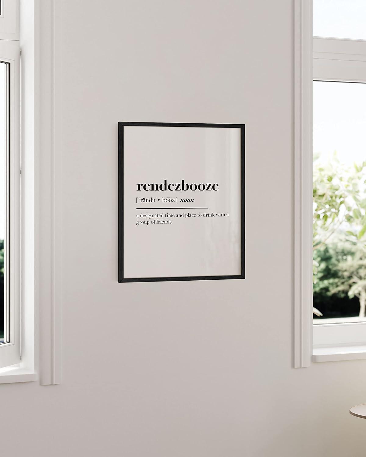 imageHAUS AND HUES Funny Quotes for Home Office Decor  Funny Home Decor ampamp Office Wall Decor for Women Funny Work from Home Gifts Funny Work Gifts Funny Wall Decor Black Framed 12x16Rendezbooze