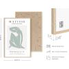 imageHAUS AND HUES Danish Pastel Aesthetic Matisse Poster  Danish Pastel Room Decor Aesthetic Matisse Print ampamp Sage Green Wall Decor Matisse Cutouts Modern Wall Art Abstract 16quot x 20quot Beige FrameGreen Matisse Cutout