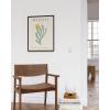 imageHAUS AND HUES Positive Quotes Art  Kindness Quotes Wall Decor Cute Posters for Teen 24x36 Framed BlackGreen Matisse Leaf