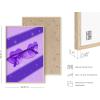 imageHAUS AND HUES Purple Pictures Wall Decor  Girls Wall Art for Bedroom Aesthetic Neon Posters Purple Wall Decor for Bedroom Black Framed 16x20Heart Glasses