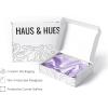 imageHAUS AND HUES Purple Pictures Wall Decor  Girls Wall Art for Bedroom Aesthetic Neon Posters Purple Wall Decor for Bedroom Black Framed 16x20Lavender Silk