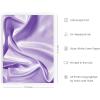 imageHAUS AND HUES Purple Pictures Wall Decor  Girls Wall Art for Bedroom Aesthetic Neon Posters Purple Wall Decor for Bedroom Black Framed 16x20Lavender Silk