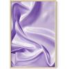 imageHAUS AND HUES Purple Pictures Wall Decor  Girls Wall Art for Bedroom Aesthetic Neon Posters Purple Wall Decor for Bedroom Black Framed 16x20Lavender Silk