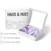 imageHAUS AND HUES Purple Pictures Wall Decor  Girls Wall Art for Bedroom Aesthetic Neon Posters Purple Wall Decor for Bedroom Black Framed 16x20Lavender Silk