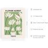 imageHAUS AND HUES Sage Green Wall Dcor  Teen Wall Art Hearts Sage Green Room Decor Aesthetic Cute Posters Aesthetic Heart Wall Art Wall Poster Aesthetic Dark Green Decor 16 x 20 UnframedFlower Market Sage