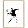 Banksy Flower Thrower