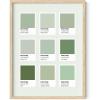 imageHAUS AND HUES Sage Green Wall Dcor  Teen Wall Art Hearts Sage Green Room Decor Aesthetic Cute Posters Aesthetic Heart Wall Art Wall Poster Aesthetic Dark Green Decor 16 x 20 UnframedPantone Shades Green